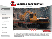 Tablet Screenshot of lorussocorp.com